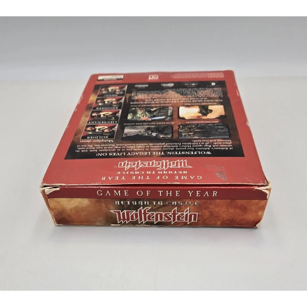 Return to Castle Wolfenstein: Game of the Year (PC, 2002) COMPLETE